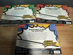 Pokemon TCG Mega Evolution Ascended Heroes Mega ex Box (Set of 3) - Image 4