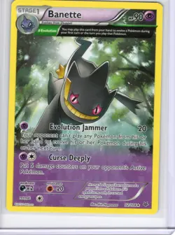 2015 Pokemon TCG Roaring Skies Banette 32/108 Holo Full Art NM - Image 1