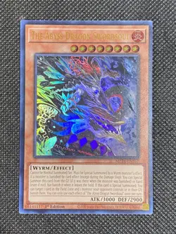 YuGiOh! - The Abyss Dragon Swordsoul MP24-EN167 Ultra Rare 1st Edition Near Mint - Image 1