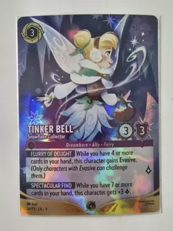 Tinker Bell - Snowflake Collector (Store Championship COLD FOIL) Disney Lorcana - Image 1