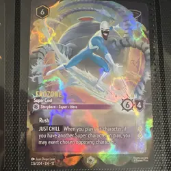 Disney Lorcana Frozone - Super Cool 226/204 Into the Inklands Enchanted Foil EN - Image 4