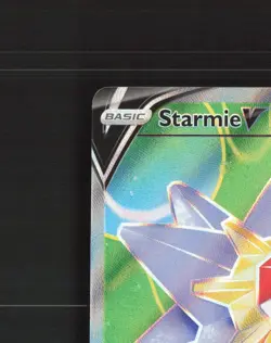 Starmie V 166/189 Astral Radiance Full Art Ultra Rare Holo Pokemon Card NM - Image 3