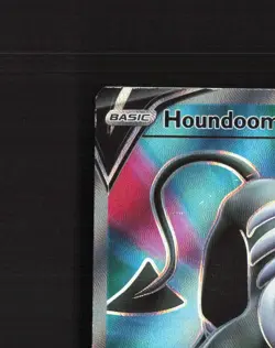 Houndoom V 178/189 Darkness Ablaze Full Art Ultra Rare Holo Pokemon Card DMG - Image 3