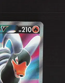 Houndoom V 178/189 Darkness Ablaze Full Art Ultra Rare Holo Pokemon Card DMG - Image 4