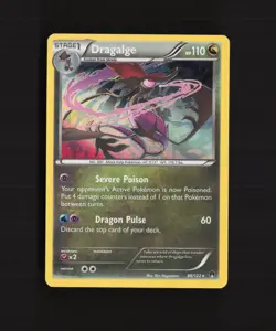 Dragalge 86/122 Breakpoint Holo Rare Pokemon Card - Image 1