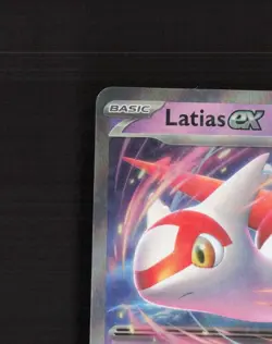 Latias ex 076/191 Surging Sparks Ultra Rare Holo Pokemon Card NM - Image 3