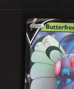 Butterfree V 001/189 Darkness Ablaze Ultra Rare Holo Pokemon Card NM - Image 3