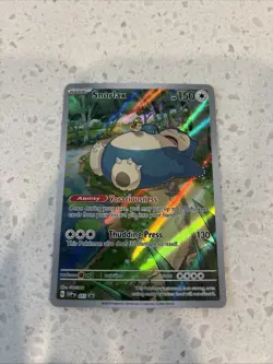 Pokemon Card TCG - Snorlax SVP 051 Scarlet & Violet 151 Black Star Promo NM - Image 1