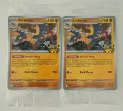 Pokemon Field Museum Fossil Exhibit Archeops Promo Card Buy 2-Save 10% - Image 3