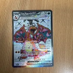 Pokemon Card - Obsidian Flames Charizard EX 215/197 NM - Image 1