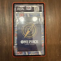 PSA 10 Luffy ST01-012 OP-05 Eiichiro Oda Signature ONE PIECE Card Japanese 2023 - Image 2