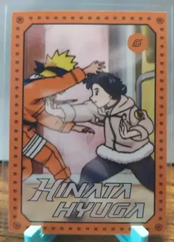 2024 Topps Animax Official Naruto Cards Hinata Hyuga #16 Non Foil - Image 1
