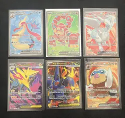 Pokemon TCG 6 Card Full art Ex lot - Image 1