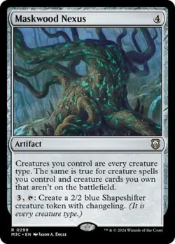 Maskwood Nexus (Ripple Foil) -Foil Light Play MTG Commander: Modern Horizons 3 - Image 1