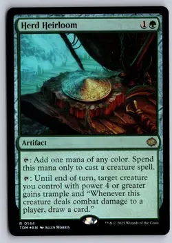 Herd Heirloom 144 R Tarkir: Dragonstorm Magic: The Gathering Foil NM/M - Image 1