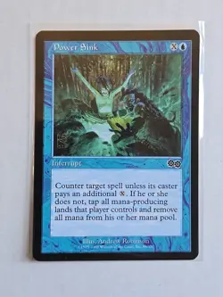 Power Sink - Urza's Saga - LP - MTG Magic - Common - Interrupt - Image 1