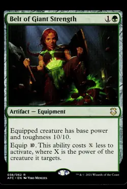 Belt of Giant Strength R Commander: Adventures in the Forgotten Realms 38 NM - Image 1