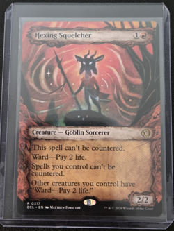Hexing Squelcher (Showcase) Lorwyn Eclipsed Regular -R- ECL - MTG - #317 - Image 1