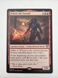 2023 MTG Commander Masters Neheb, The Eternal #244 - Image 1