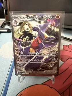 Cynthia's Garchomp ex 232/182 Sv10 Destined Rivals SIR English Read Description - Image 1