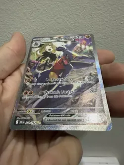 Cynthia's Garchomp ex 232/182 Sv10 Destined Rivals SIR English Read Description - Image 3