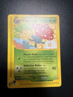 Pokemon 2002 Vileplume Aquapolis 043/147 100 HP Rare Regular Stage 2 - Image 1