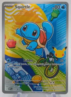 Pokemon TCG Squirtle First Partner Illustration Promo. NM!!! - Image 1