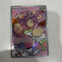 Pokemon TCG Exeggcute 192/191 Illustration Rare Surging Sparks - Image 1