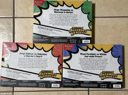 Pokemon TCG Ascended Heroes Ex Box Set of 3 - NEW/Factory Sealed (CHECK DESC) - Image 2