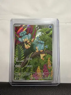 Pokemon Black Bolt Panpour Illustration Rare Holo 101/086 - Image 1