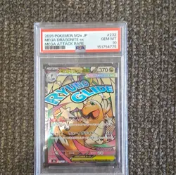 Pokemon TCG Mega Dragonite ex 232/193 M2a Holo Mega Attack Rare PSA 10 JP - Image 1