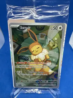 Pokemon Eevee Promo Sealed 173 Prismatic Black Star Promo - Image 1