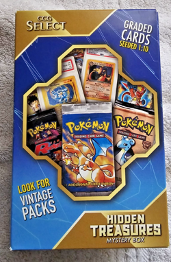 Pokemon Hidden Treasures Mystery Box 4 Factory Sealed Booster Packs Mystery Item - Image 1