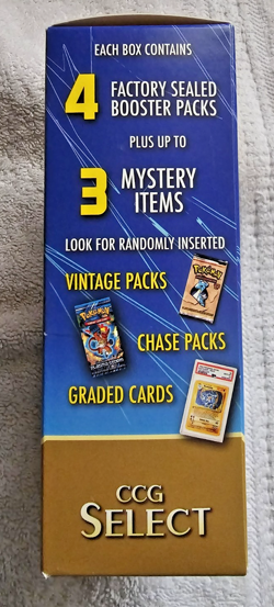 Pokemon Hidden Treasures Mystery Box 4 Factory Sealed Booster Packs Mystery Item - Image 3