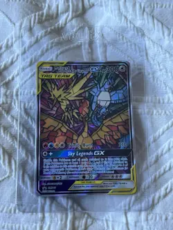 Moltres & Zapdos & Articuno GX SM210 Holo NM Sun & Moon Promo Promo Pokemon - Image 1