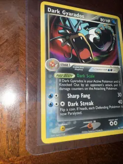 Pokemon TCG Dark Gyarados EX Team Rocket Returns 36/109 Uncommon Non-holo, N/M - Image 2