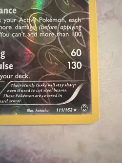 Haxorus 111/162 XY Breakthrough Reverse Holo Pokemon TCG NM/LP - Image 4