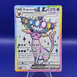 Espeon ex 175 Scarlet & Violet Black Star Promo Pokemon NM - Image 1