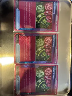Unfair Stamp 165/167 Twilight Masquerade TWM Pokemon TCG Ace Spec NM 3 - Image 1