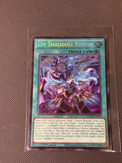 Yugioh Lev Shaddoll Fusion BLGG-EN024 Secret Rare 1st Edition NM - Image 1