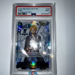 2025 One Piece Carrying On His Will Alternate Art Sabo #OP13-120 PSA 9 - Image 1