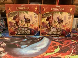Disney Lorcana TCG Wilds Unknown Illumineer's Trove (X2) New/Factory Sealed🔥 - Image 1