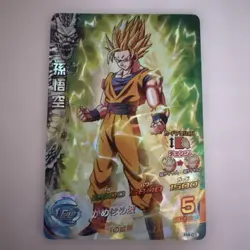 Dragon Ball Heroes Goku Super Rare Trading Card Used Condition For - Image 1