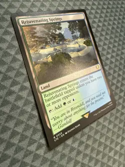 MTG Revenating Springs #0325 Rare Commander: The Lord of the Rings (LTR) - Image 2