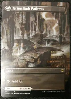 MTG *Brightclimb Pathway Extended Art X1* (NM) Zendikar Rising - Image 2