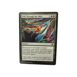x1 Pull Through the Weft EOE Edge of Eternities MTG 202 M/NM 1x - Image 1