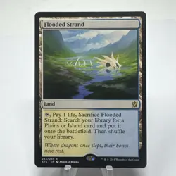 MTG Flooded Strand Khans of Tarkir 233/269 Regular Rare - Image 1