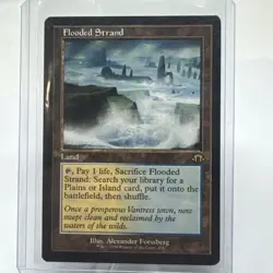 MTG English Flooded Strand (Retro Frame) NM Normal Modern Horizons 3 - Image 1