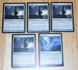 MTG 5x Rare Legendary Artifact HELVAULT & UGIN'S NEXUS - Image 1