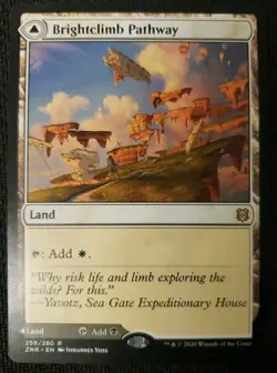 MTG *Brightclimb Pathway X1* (NM) Zendikar Rising Magic the Gathering - Image 1